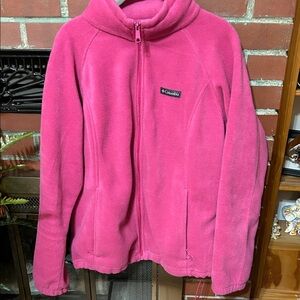 Columbia Vibrant Pink Fleece Jacket